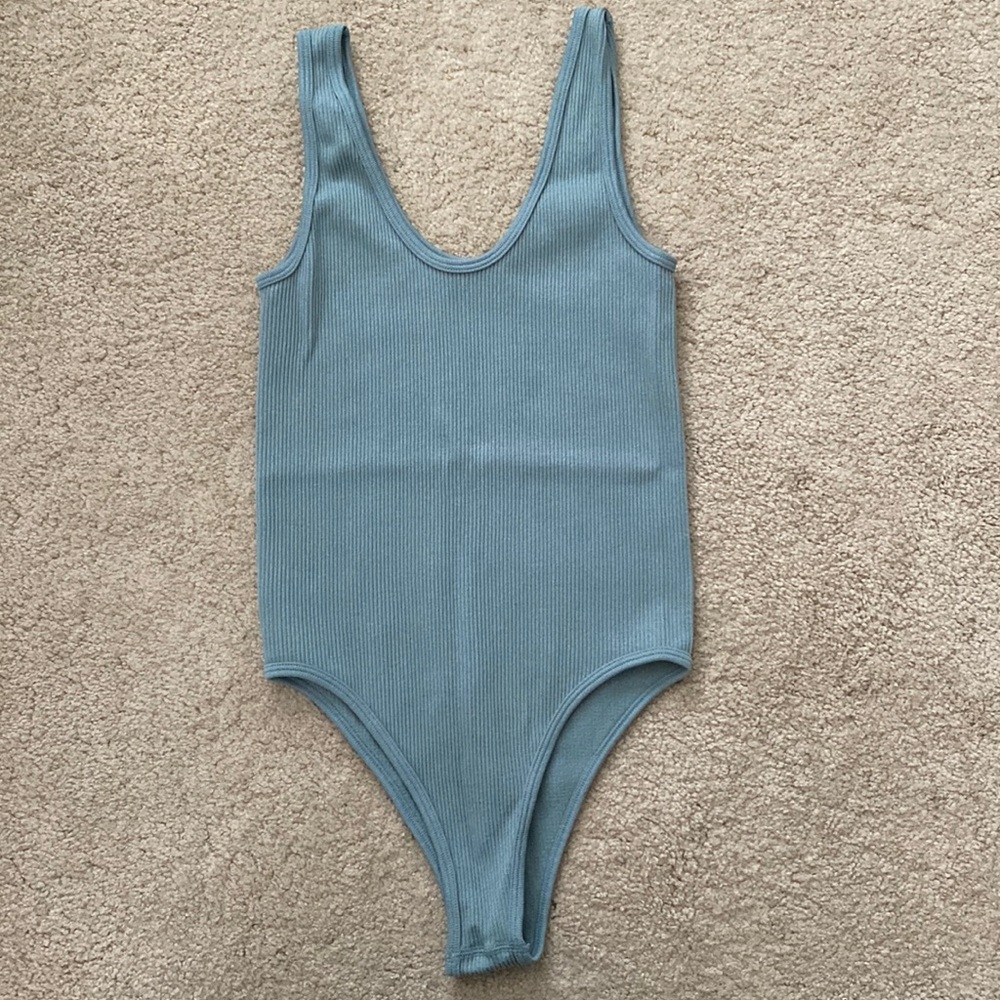 Zara Blue Bodysuit